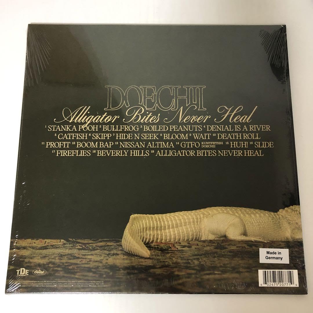 Doechii Alligator Bites Never Heal レコード Alligator Bites Never Heal [Translucent Hazel LP]: Amazon.ca